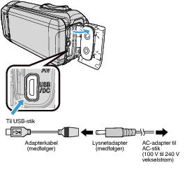 C6B Connect Adapter-AC Cable 100-240